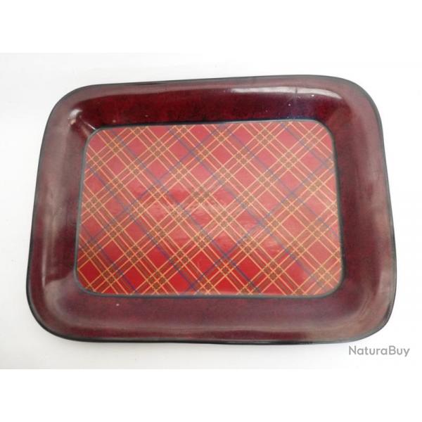 Plateau dcor cossais tartan