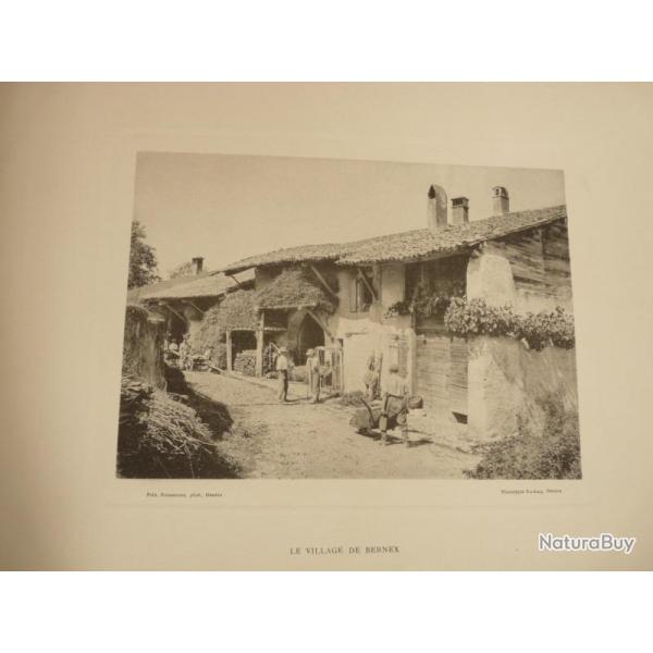 Photo Fred BOISSONNAS Suisse Village Bernex Campagne Suisse