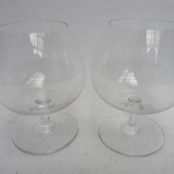 BACCARAT Verres a cognac (2) Art de la table