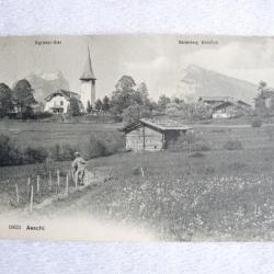 CPA Suisse Berne Aeschi Vue du village 1910 Carte Postale