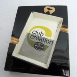 Cendrier publicité NYLFRANCE Fil Vêtement Cigarettes Tabac Fumeur