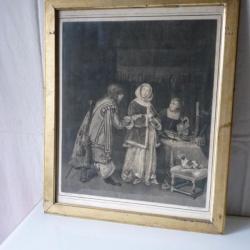 Grande gravure Lorenz QUAGLIO XIXe siècle