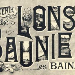 CPA 39 JURA LONS LE SAUNIER Souvenir 1908