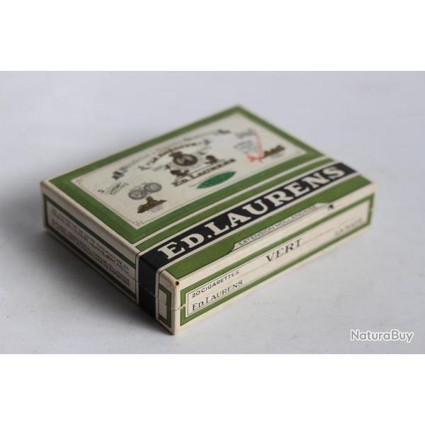 Bote  cigarettes ED.LAURENS Khdive Vert Extension Hollandaise tabac