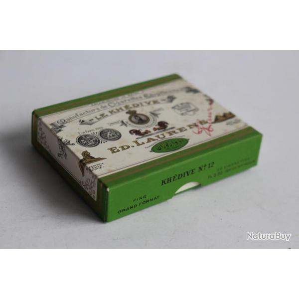 Boite a cigarettes ED.LAURENS Khdive N12 tabac objets du fumeur