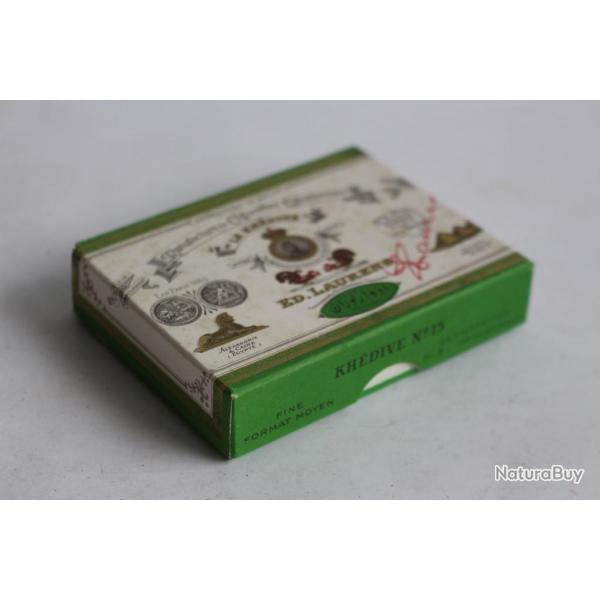 Boite a cigarettes ED.LAURENS Khdive N15 tabac objets du fumeur