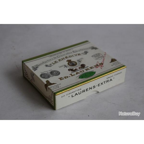 Boite a cigarettes ED.LAURENS Khdive Laurens-Extra tabac