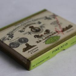 Boite a cigarettes ED.LAURENS Khédive Fine N°15 tabac objets du fumeur