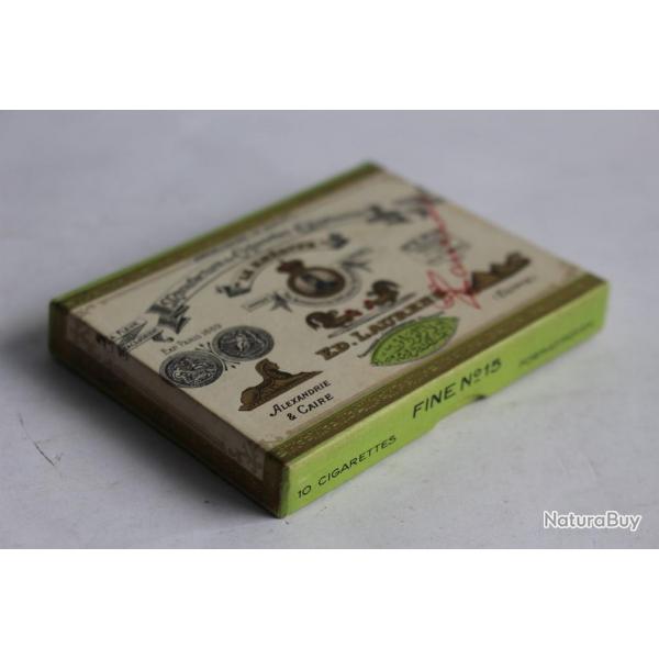Boite a cigarettes ED.LAURENS Khdive Fine N15 tabac objets du fumeur