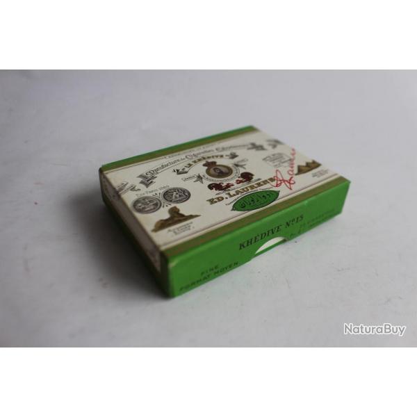 Boite a cigarettes ED.LAURENS Khdive N15 tabac objets du fumeur
