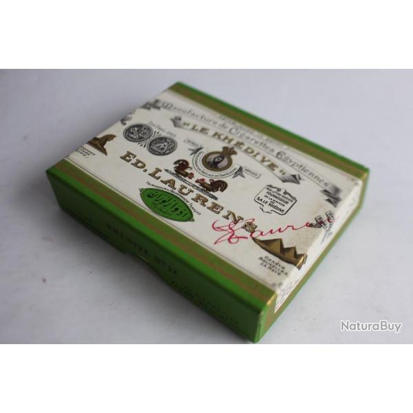 Boite a cigarettes ED.LAURENS Khdive N12 tabac objets du fumeur