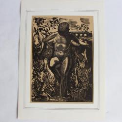 Bois gravé original R. MAYER