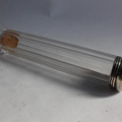 Porte brosse a dent argent massif