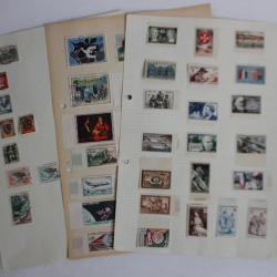 Timbres France neuf et quelques oblitérés