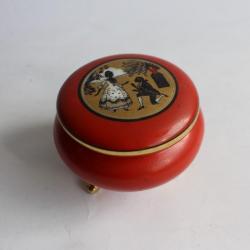 Boite porcelaine émaillée