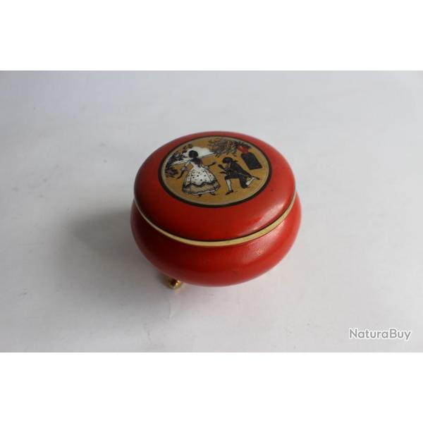 Boite porcelaine maille