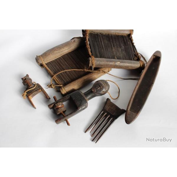 Lot anciens objets Africains Objet ethnique