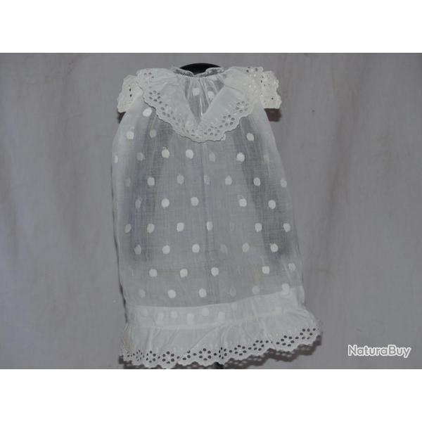 Robe poupe bb ancienne linge de maison