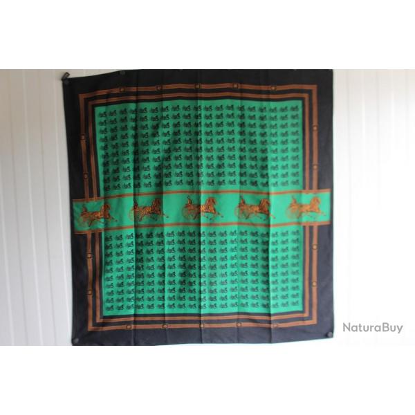 Foulard soie CELINE vintage mode luxe
