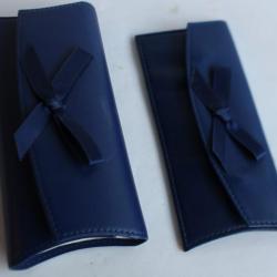 Deux étuis de voyage pour bijoux BUCHERER