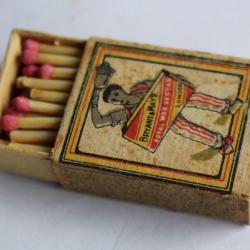Boite d'allumettes ancienne Bryant & May