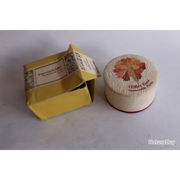 Boite a poudre Grenoville Paris Oeillet Fan