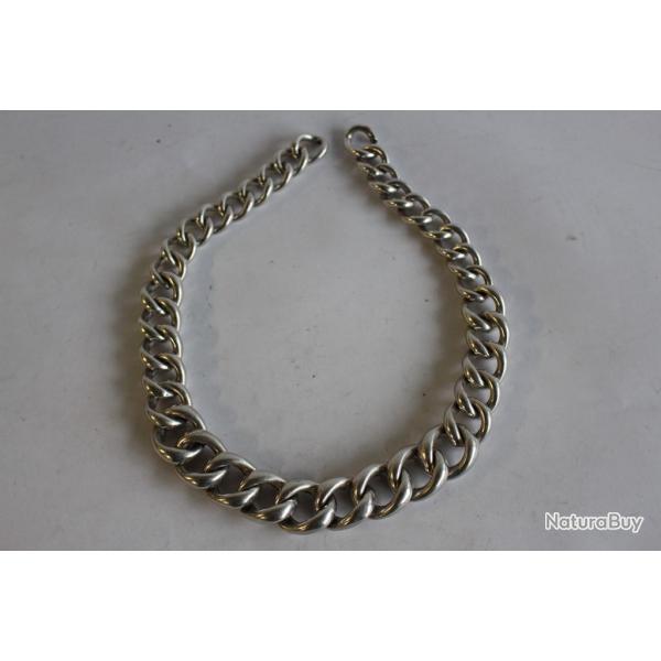 Bijoux collier vintage mtal argent