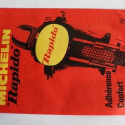 Petit sac papier publicitaire pneu MICHELIN moto velo