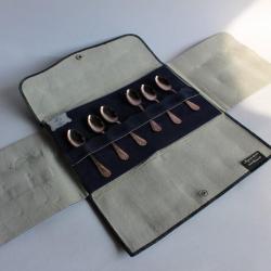 6 Cuillères à moka argent