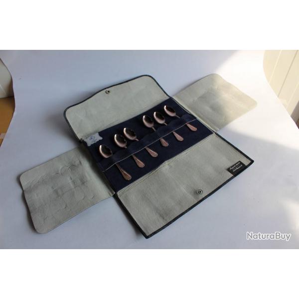 6 Cuillres  moka argent