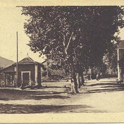 CHANAC - LOZERE CPA - Place de la bascule