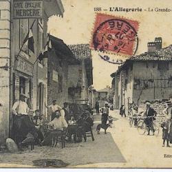 L'Allégrerie VINAY - Isère - CPA la grande rue