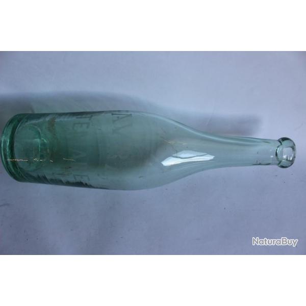 Bouteille ancienne verre souffl FAVRE Artemare (Haute Savoie)