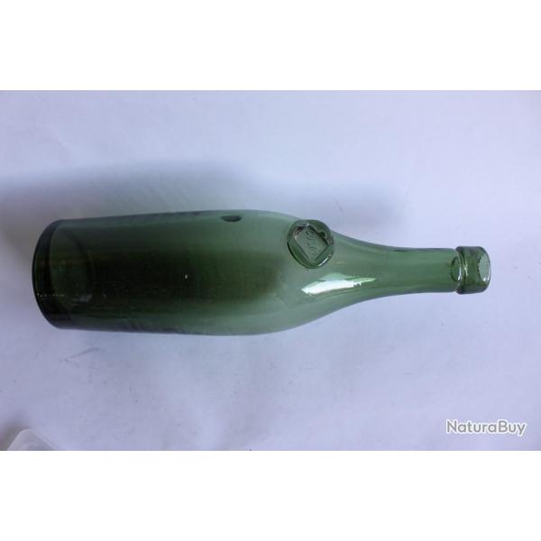Bouteille ancienne verre souffl CUSIN