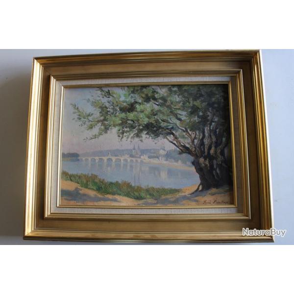 Tableau Ren PRINTEMPS Vue de Blois