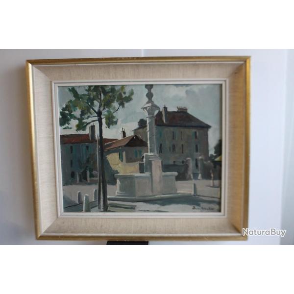 Tableau Benjamin VAUTIER (1895-1974) Carouge Genve