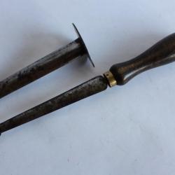 Ancien Trocart de vétérinaire Instruments de médecine Médecin