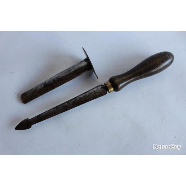 Ancien Trocart de vtrinaire Instruments de mdecine Mdecin