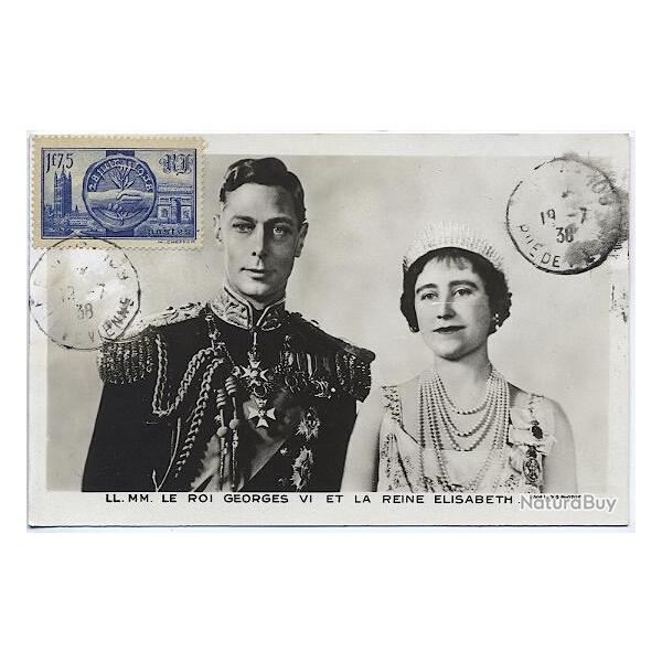 Carte-maximum France n 400 Souverains Britanniques