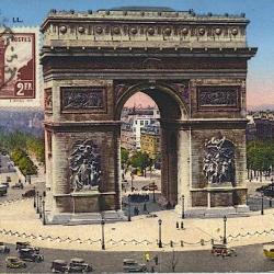 Carte-maximum France n° 258 - Arc de Triomphe
