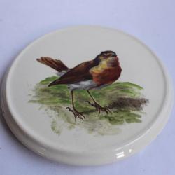 Dessous de bouteille faience de Sarreguemines 3