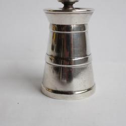 Ancien moulin a poivre argent Anglais