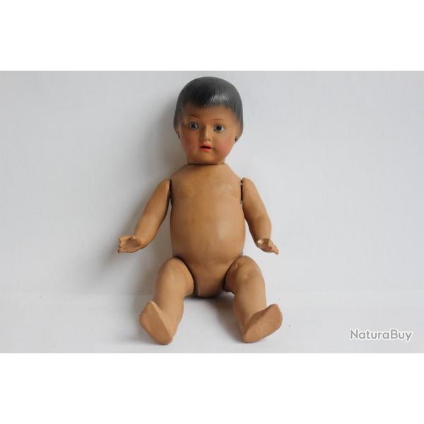 Poupe porcelaine de couleur HEUBACH KOPPELSDORF 452.15/0