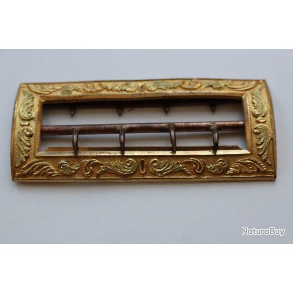 Boucle de ceinture bronze dor