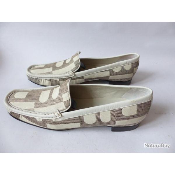 BALLY Deanna chaussures Mocassins vintage T 40.5