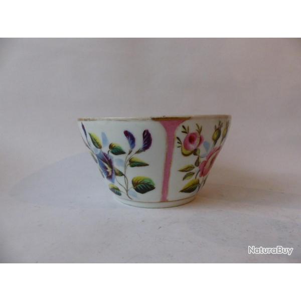 Bol porcelaine de Paris d'poque Louis Philippe Antiquits