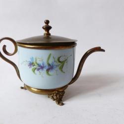 Boite porcelaine Napoléon III  théière
