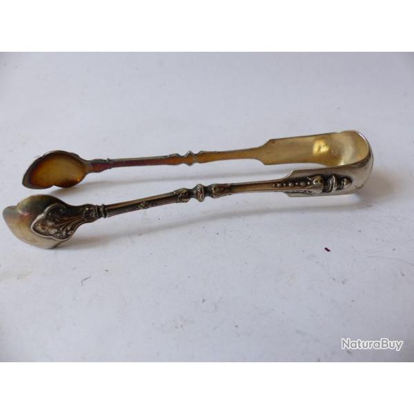 Pince  sucre argent massif France