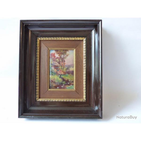 Tableau en maux de Limoges Camille Faur  t en Limousin