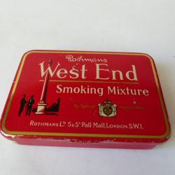 Boite tabac WEST END tabac objets du fumeur